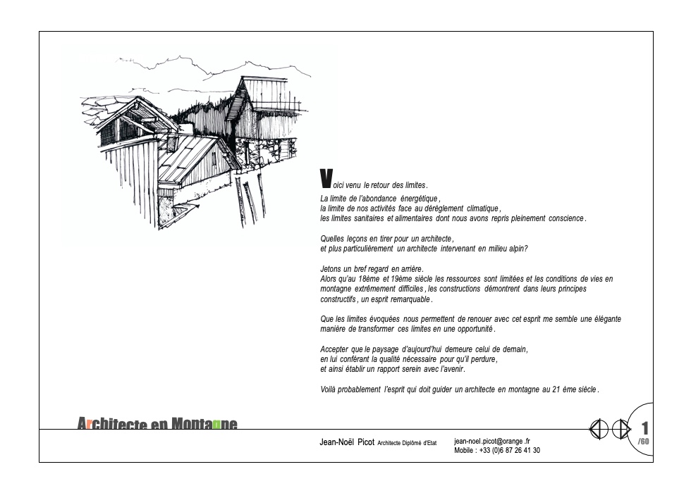 Architecte Picot, Page 1